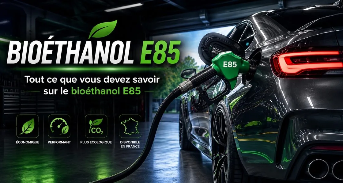 Bioéthanol E85 — tout ce que vous devez savoir