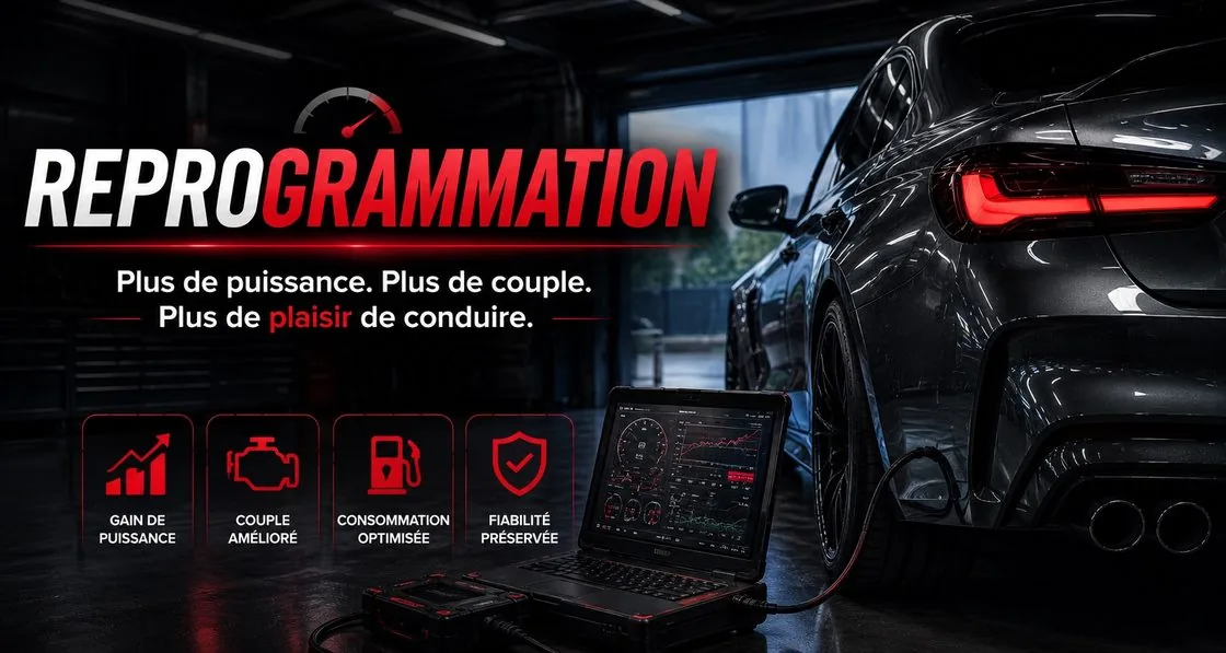 Reprogrammation moteur — plus de puissance, plus de couple, plus de plaisir de conduire